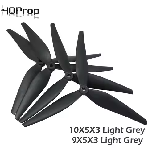 2pair HQProp 10X5X3 9X5X3 10X4.5X3 1050 1045 9050 10inch 9inch 3 blades Black Carbon Reinforced Nylo