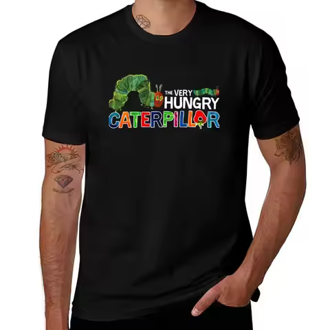 The Best to Buy - Very hungry caterpillar 2 Black T-Shirt Work Duty Casual T-Shirt