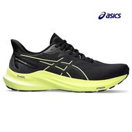 Asics Men GT-2000 12 Running Shoes - Black / Glow Yellow 2E