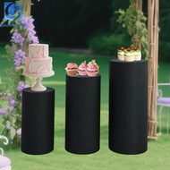 Gazechimp Cylinder Plinth Cover Party Decoration Prop, Cylinder Pedestal Cover for Graduation, Weddi