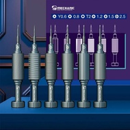 6pcs/lot MECHANIC iShell Magnetic Screwdriver Set Y0.6 Pentalobe 0.8 1.5 T2  for iPhone Android Mobi