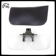 [8C11] Magnifier Clip On Glasses Magnifying Glasses Eyeglasses Watch Repair Tool  [8C]