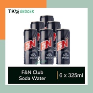 F&N Club Soda Water 6 x 325ml