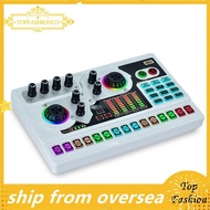 [TopFashion] 48V Sound Card SX96 Microphone Mobile Phone Computer Live Broadcast Outdoor Singing Hom