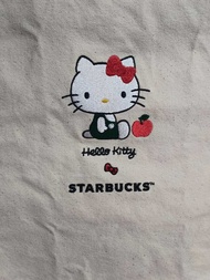 เฮโหล คิตตี้ สตาร์บัค ผ้ากันเปื้อน Limited Edition Hello Kitty Starbucks Apple Apron