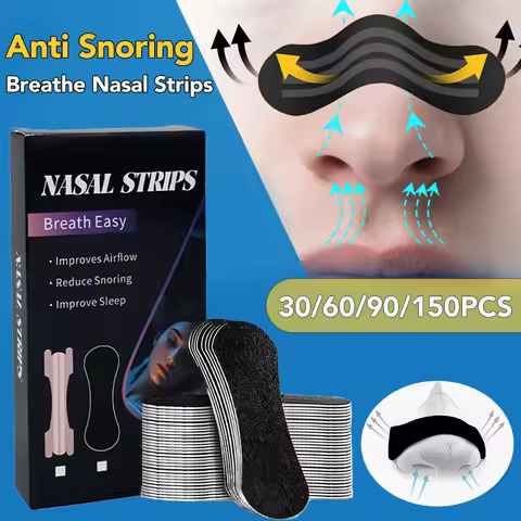 Nasal Strips for Snoring Nasal Patch Correction Physical Expansion Breathable Nasal Patch Better Sle