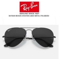 2025 new original Rayban Ray/ban RB 3026 black aviator glasses ay07