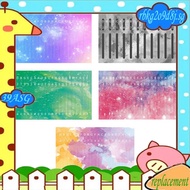39A- 5Pcs Kalimba 21 Keys Sticker Thumb Piano Decals Keyboard Instruments Spare Parts for Beginner L