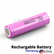 Samsung Rechargable Battery  ICR18650-26F 2600mAh 3.7V
