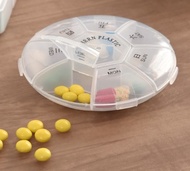 7 Grids Portable Weekly Pill Box * 7 Days Pills Storage Case Container * Mini Medicine Organizer