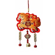 [tenlzsp0bc] Chinese New Year Horse Zodiac Ornament, Fu Character Hanging Decoration, Entryway Festi