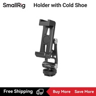SmallRig คลิปโทรศัพท์ขาตั้งโทรศัพท์มือถือ (ขนาดกว้าง: 57-88) กับรองเท้าเย็นสำหรับแท่นยึดกล้อง DJI RS