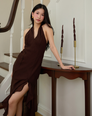 Tangerines - QUINN RUFFLE DRESS ชุดเดรส ออกงาน ดินเนอร์ ปาร์ตี้