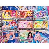 Aikatsu Accessory Card Unit Promotion Japan Pink Jumping Mcd Ichigo Burger Ribbon Sumire Yellow Rest