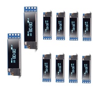10PCS 0.91'' 12832 IIC I2C OLED Display Module 0.91inch I2C 128x32 SSD1306 LCD Display Module Blue I