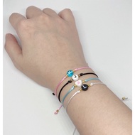 Initial rope bracelet/cute bracelet/initial bracelet