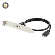 {TB & Bag} USB 3.2 50cm Type-E to USB-C Type C Front Panel Connector TYPE-E Extension Cable Partitio