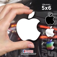 Apple Cutting Car Stickers