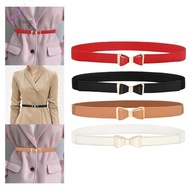 [Freneci] PU leather belt for fashion women, elastic women's belt, belt with bowl for