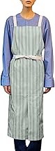 Albe Rewind RW0013 C-61 Albe Rewind Bib Apron, X-Shape, Tasqui, Striped, Plain, Pockets, Slit Includ