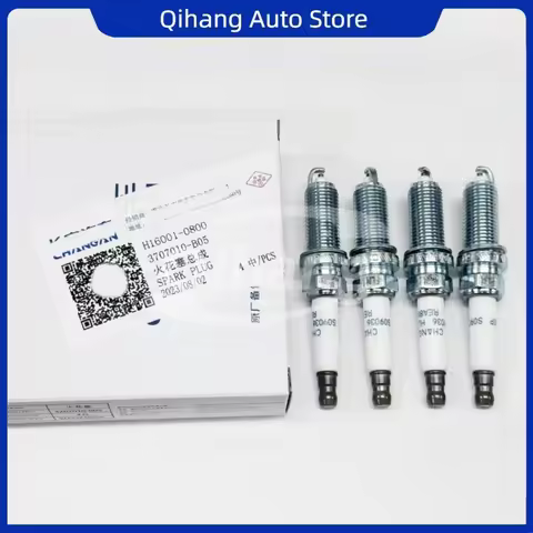 Original 4pcs/set Spark Plug 3707010-B05 H16001-0800 for CHANGAN CS35 EADO AlsvinV5 V7 EADO XT 1.6L