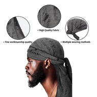 Men Pirate cap Fashion Hip hop Headscarf cap Distressed Hip hop cap durag