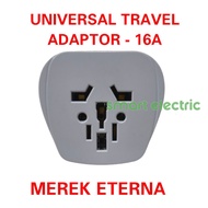 Eterna Universal Travel Adapter AU US UK to EU Plug Overseas Plug 16A