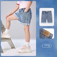 Quần Short Denim Levis Cho Bé Gái Mùa Hè 2025 Quần Áo Trẻ Em Mỏng Thường Ngày Quần Áo Trẻ Em Thời Tr
