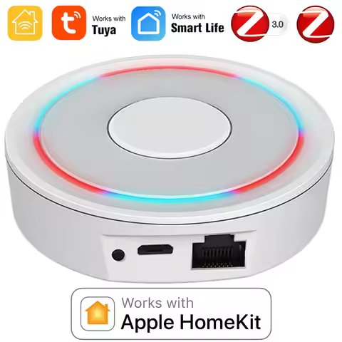HomeKit ZigBee Gateway Hub Smart Home Bridge ZigBee APP Remote Control Works with Apple HomeKit Alex