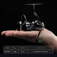 Reel BW500 mini, oneway anti reverse. Black wing