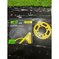 sprocket AJI RACING 415 EX5 GOLD HARDEN SPROCKET SPOCKET 14T 15T 28T 29T 30T 31T 32T 33T 34T SPOKET 