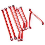 CNC Aluminum High Clearance Chassis Links Set for 1:24 Axial SCX24 DODGE/90081/AXI00005/JLU RC Crawl