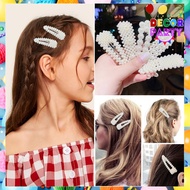 DP Fashion Round Pearl Hair Clip AdultWanita Elegance Pearl Hairpin Hair Clip Hair Decoration