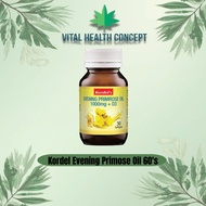 Kordel Evening Primose Oil 1000mg + D3 60's