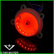╭ ➱ Led Face Rotate Sharingan Mounted Rear Light, Ball Light Slate, Demi Mounting Car Models