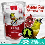 SEMPATI Berry Fruity Probird Pakan Pleci Voer Pur Mini Pelet Pellet Import Makanan Burung Pleci Cuca