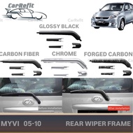 CarRefit perodua Myvi Ezi 2005-2010 car rear wiper frame cover garnish accessories