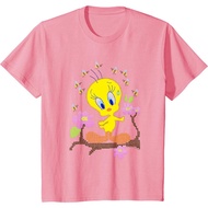 Kaos Anak Distro Premium WB100 Looney Tunes Tweety Bird Easter Floral Stitch T-Shirt