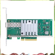 10G SFP+ Network Card for  Host Controller PCI-E X8/Compatible with X16 PCIe V2.0 (5.0 GT/S)