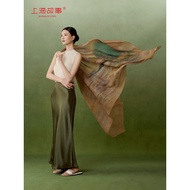 Shanghai Story 2026 Spring Summer New Style Potato Yarn Silk Scarf Desert Ethnic Style Silk Shawl Lo