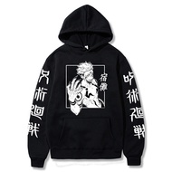 shop Japanese Anime Funny Sukuna Hoodies Japan Style Jujutsu Kaisen Sweatshirts Streetwear for Women