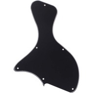 Alnicov Black Les Paul Junior Pickguard untuk Gibson Les Paul LP Gitar