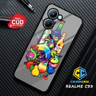 HP REALME C33 Case REALME C33 Kaisarcasehp [Drink] Casing Aesthetic Kesinghp Anime Characterhp Cassi