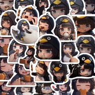 102PCS Arknights Endfield Gugu Gaga Penguin Sticker Notebook Laptop Suitcase Waterproof Decal Kid To