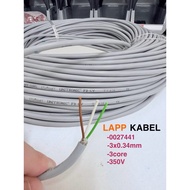 [Ready Stock] 019 LAPP UNITRONIC FD CY 3x0.34mm | 0027441 | 350 V