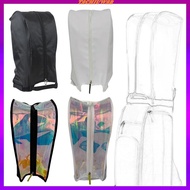 [Tachiuwa2] Golf Bag Rain Cover Golf Bag Hood Rainproof Adjustable Clear Waterproof Raincoat Protective