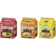 ZUBAAAN　Ramen noodles, back fat thick soy sauce, delicious rich miso, garlic, umami pork soy sauce, 3 packs, assorted 3 kinds,　 direct from Japan