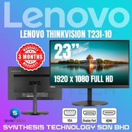 LENOVO THINKVISION T23I-10 MONITOR SCREEN 23" LED REFURBISHED COMPUTER PC REFURNISH MONITOR MURAH BU
