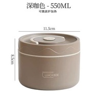 不鏽鋼保溫飯盒圓形學生便攜餐盒可微波爐雙層便當盒