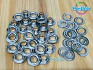 1 gói Khoen ore mắt cáo bọc lỗ kèm long đền - đóng bạt da vải - 5mm / 6mm / 8mm / 10mm / 12mm / 14mm